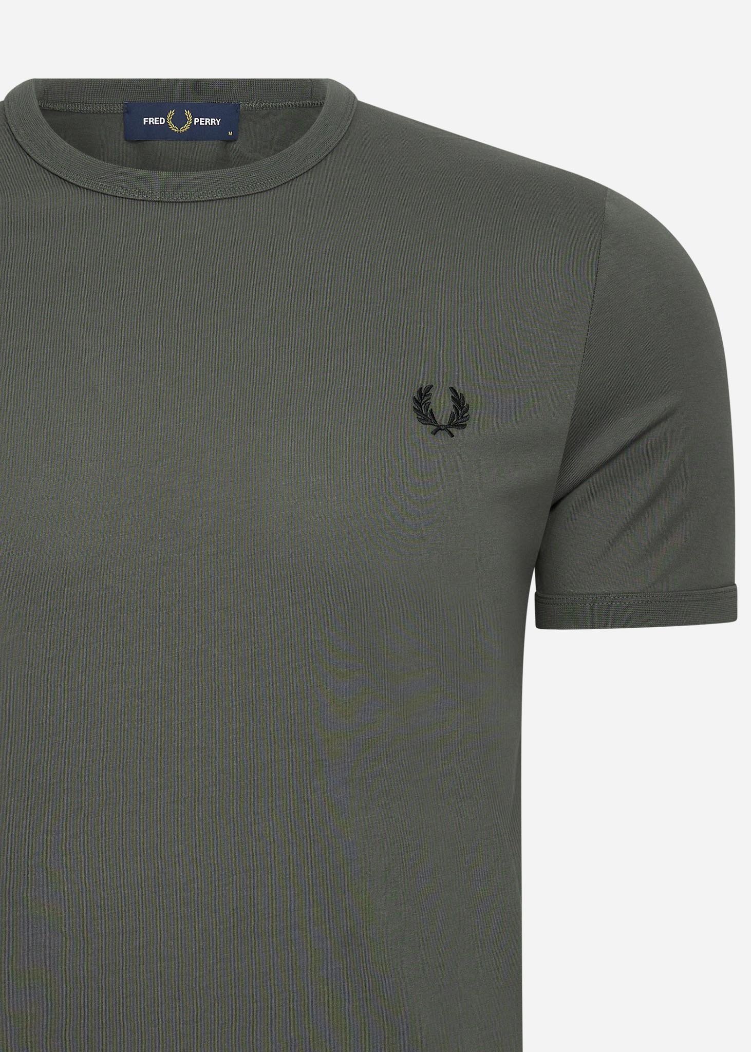 Fred Perry T-shirts  Ringer t-shirt - field green 