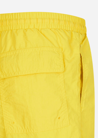 Lyle & Scott Zwembroeken  Plain swim short - yellow scorch 