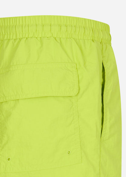 Lyle & Scott Zwembroeken  Plain swim short - green scorch 