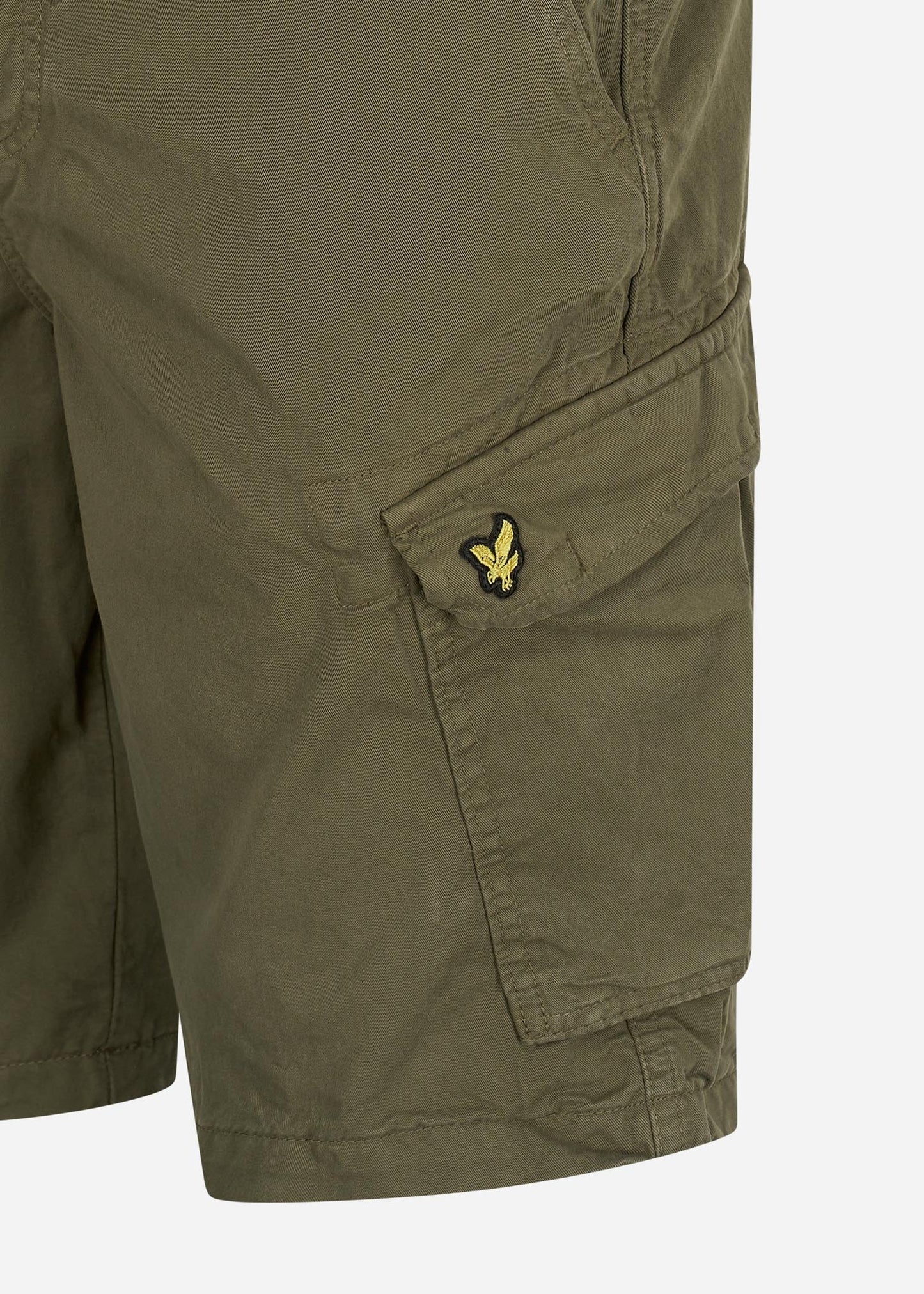 Lyle & Scott Korte Broeken  Wembley cargo short - olive 