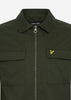 Lyle & Scott Overshirts  Cotton twill overshirt - mountain moss 