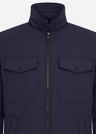 Barbour International Jassen  District quilt - night sky 