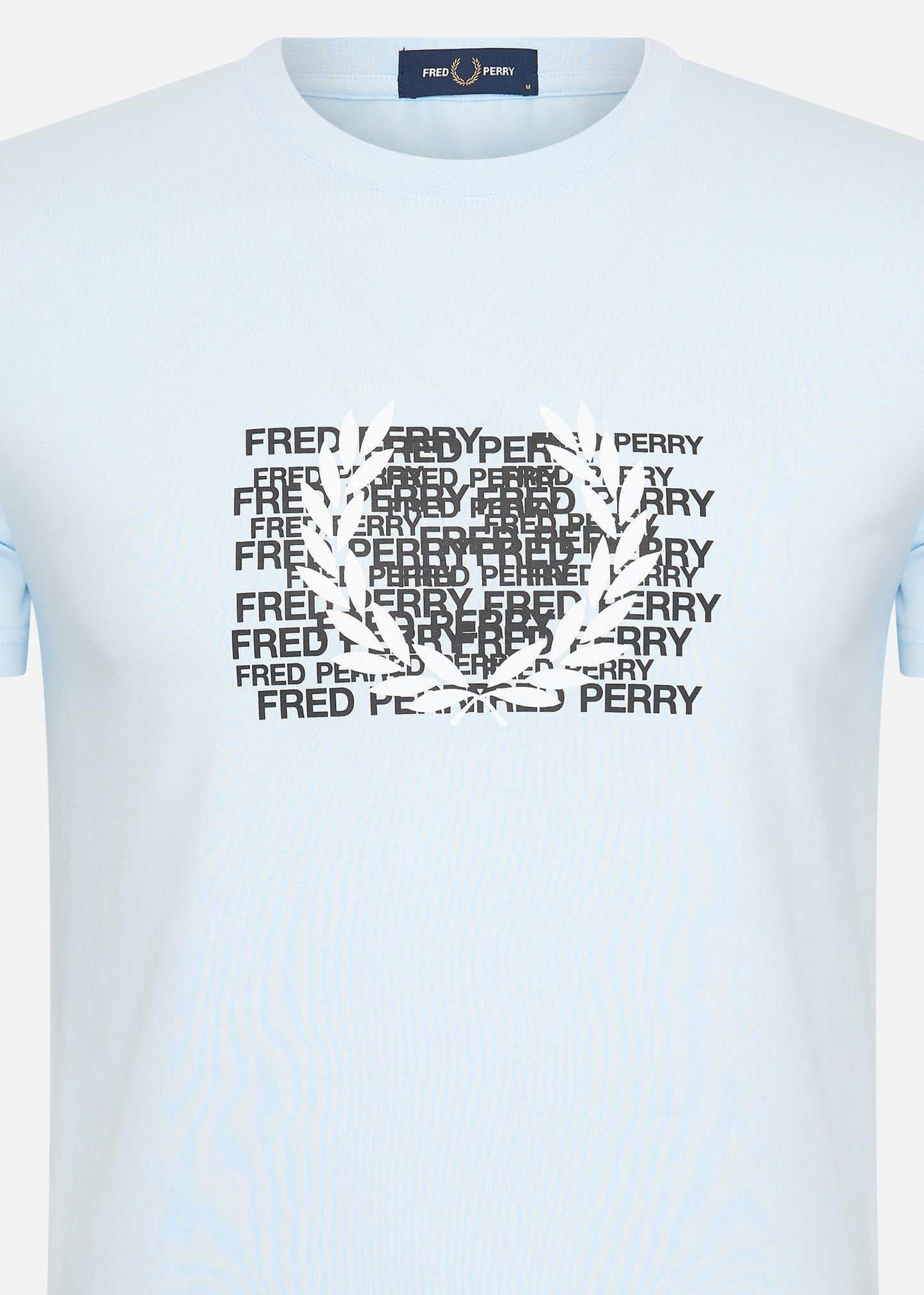 Fred Perry T-shirts  Fred perry graphic t-shirt - light ice 