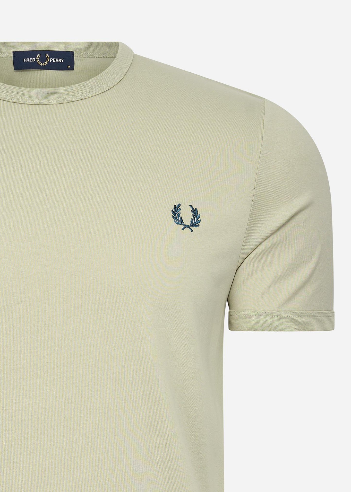 Fred Perry T-shirts  Ringer t-shirt - light oyster 