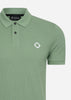 MA.Strum Polo's  SS pique polo - loden frost 