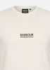 Barbour International T-shirts  Multi tee - whisper white 