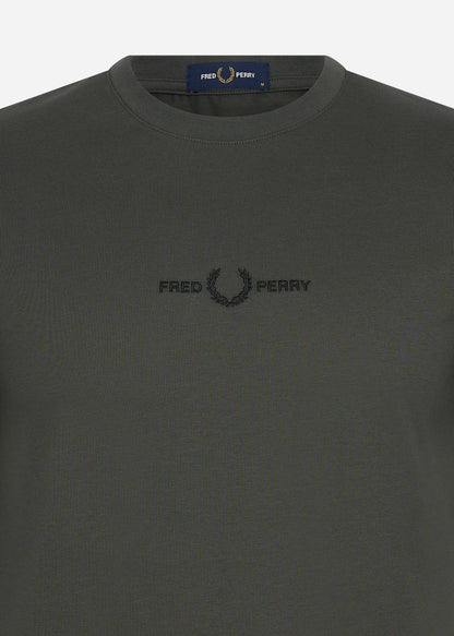 Fred Perry T-shirts  Embroidered t-shirt - field green 