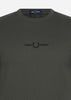 Fred Perry T-shirts  Embroidered t-shirt - field green 