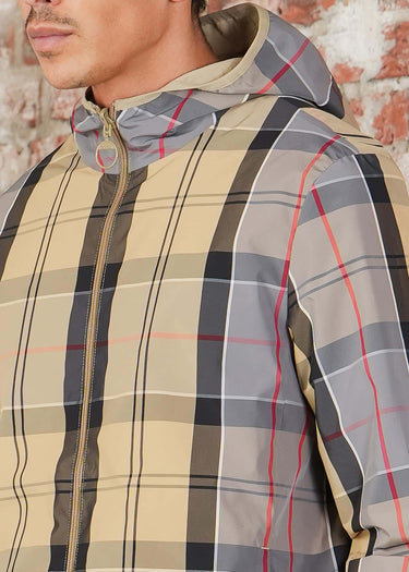 Barbour Jassen Barbour reversible kemble showerproof jacket - washed stone