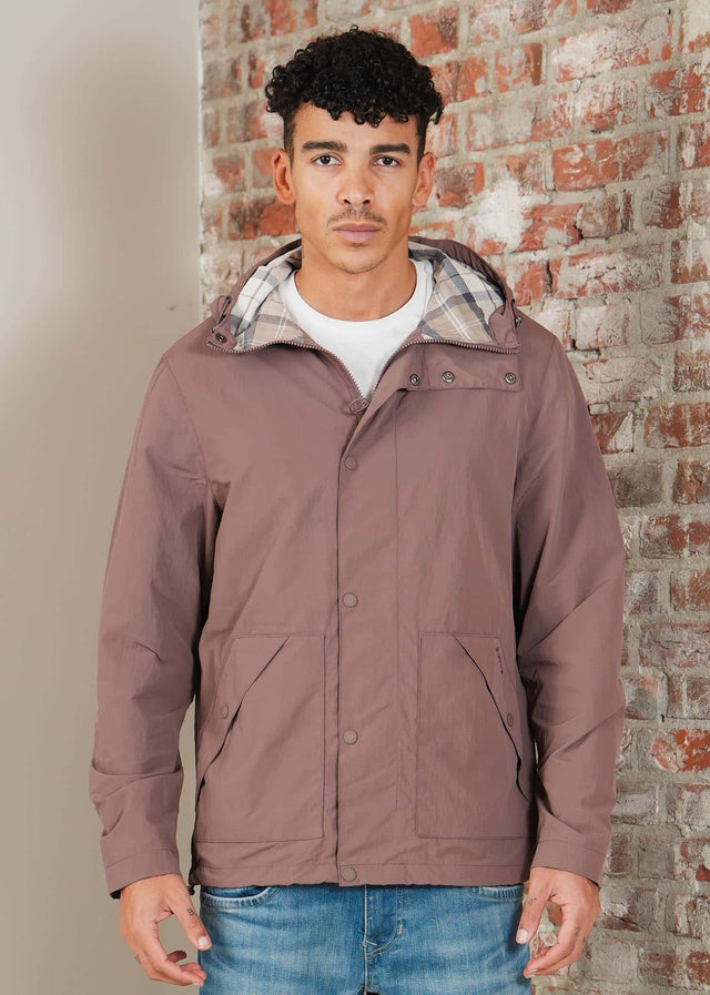 Barbour Jacken Barbour baywick showerproof jacket - peppercorn