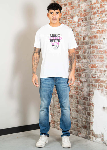 Weekend Offender T-shirts Bangalter - white