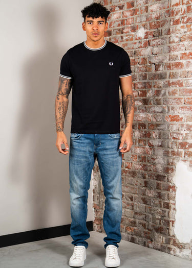 Fred Perry T-shirts Twin tipped t-shirt - black