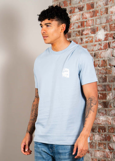 Hugo Boss T-shirts Te groove - light pastel blue
