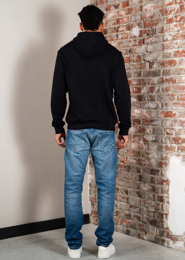 Napapijri Hoodies B box logo h 1 - black beauty