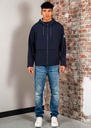 Aquascutum Jassen Shell sp hooded jacket - navy