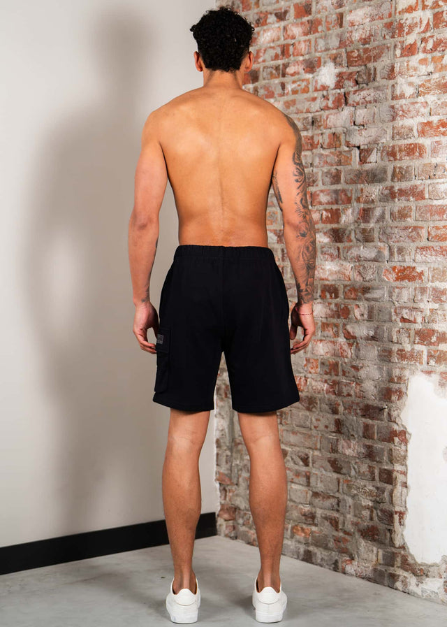 Napapijri Shorts N box logo cargo - black beauty