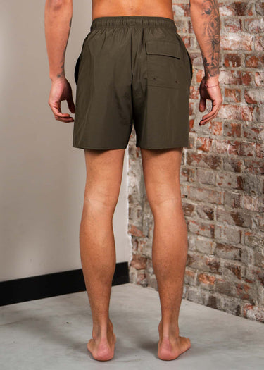 Lyle & Scott Zwembroeken Plain swim short - olive