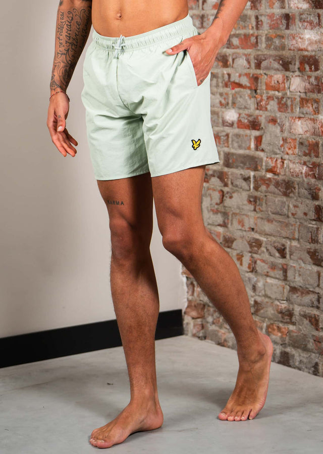 Lyle & Scott Badeshorts Plain swim short - misty sage