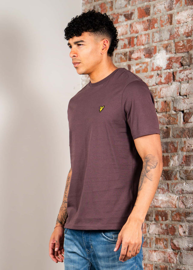 Lyle & Scott T-Shirts Plain t-shirt - espresso