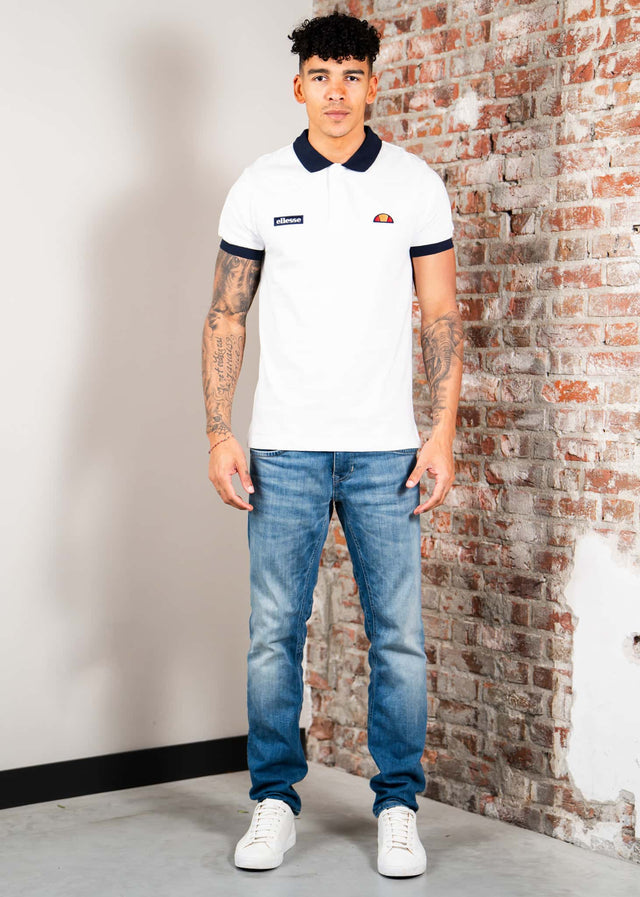 Ellesse Poloshirts Lessepsia polo - white navy