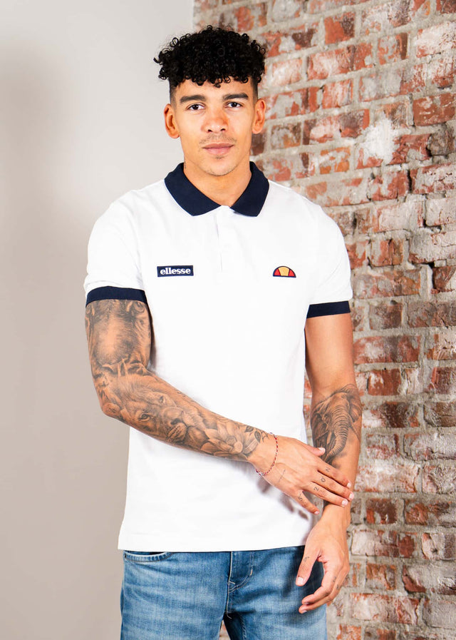 Ellesse Poloshirts Lessepsia polo - white navy