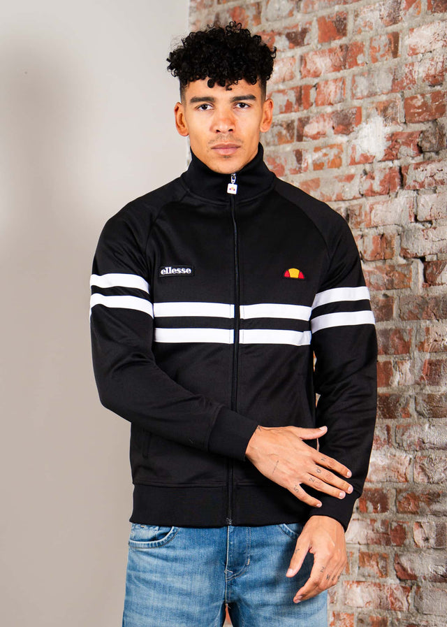 Ellesse Sweatjacken Rimini track jacket - black white