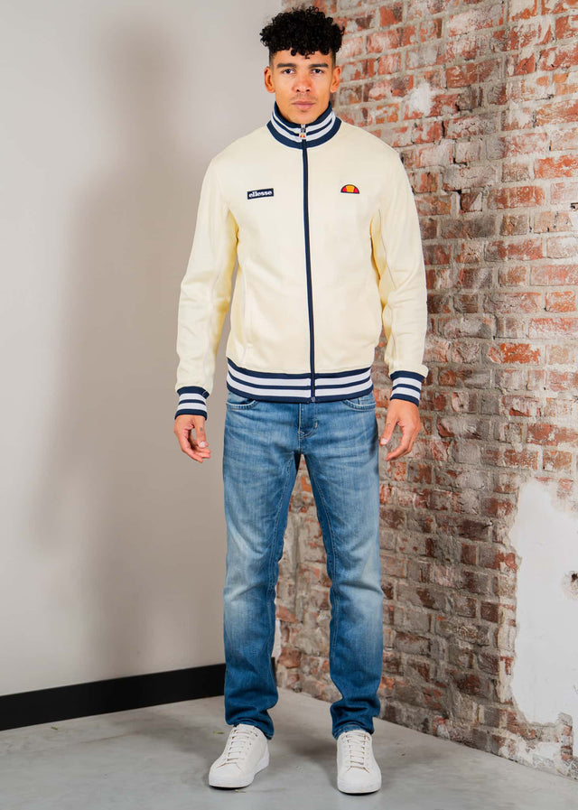 Ellesse Sweatjacken Milan track jacket - light yellow navy