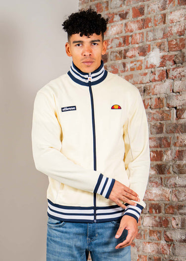 Ellesse Vesten Milan track jacket - light yellow navy