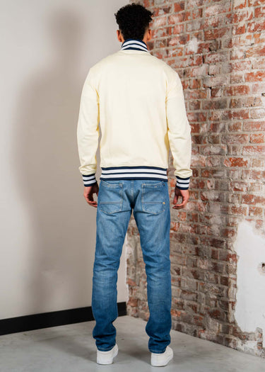 Ellesse Vesten Milan track jacket - light yellow navy