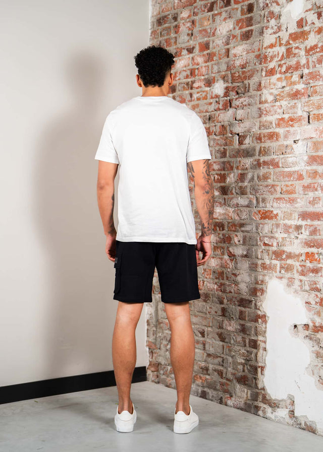 Napapijri Shorts N box logo cargo - black beauty
