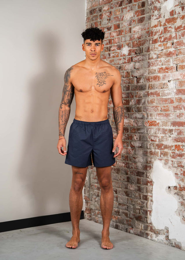 Fred Perry Badeshorts Swimshorts - dark airforce