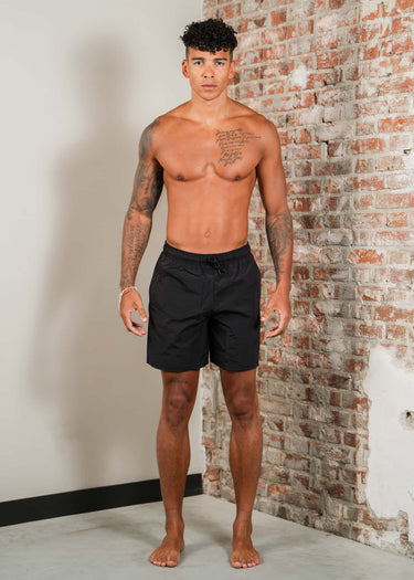 Lyle & Scott Zwembroeken Plain swim short - jet black