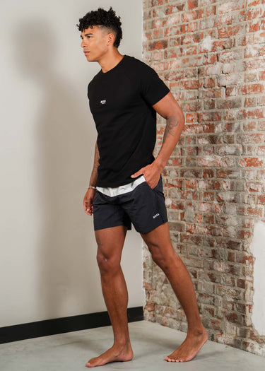 Hugo Boss T-shirts T-shirts rn slim fit - black