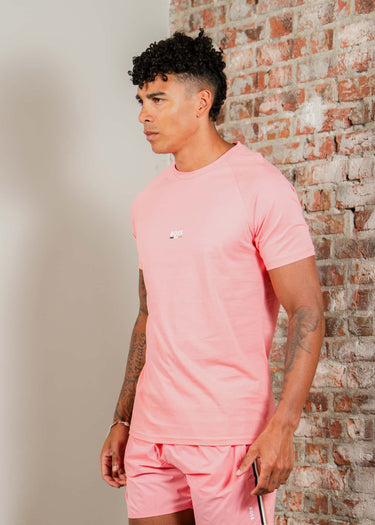 Hugo Boss T-shirts T-shirts rn slim fit - light pastel pink