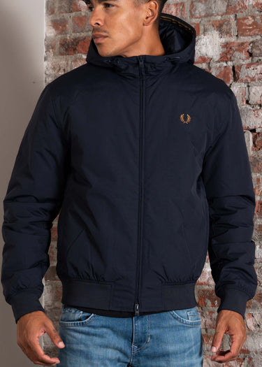 Fred Perry Jassen Hooded brentham jacket - navy