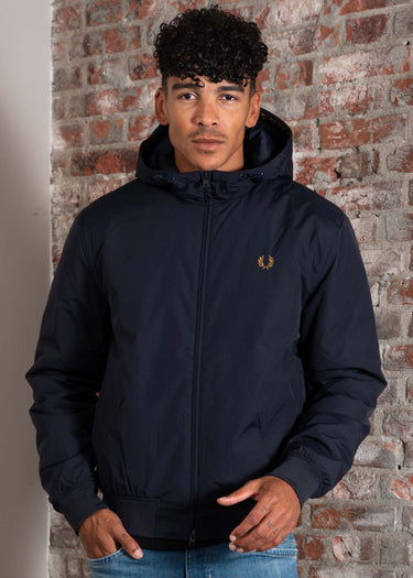 Fred Perry Jassen Hooded brentham jacket - navy