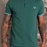 Fred Perry Polo's Twin tipped polo - sport green track blue