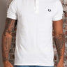 Fred Perry Polo's Plain Fred Perry polo shirt - white