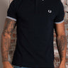Fred Perry Polo's Twin tipped Fred Perry shirt - navy white