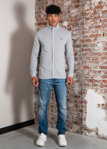 MA.Strum Vesten Pique full zip - battleship grey