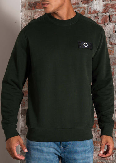 MA.Strum Truien Neo sweat - oil slick