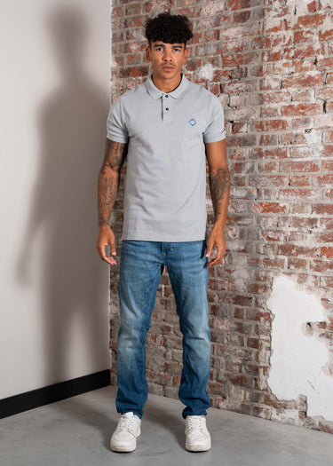 MA.Strum Polo's Ss pique polo - battleship grey