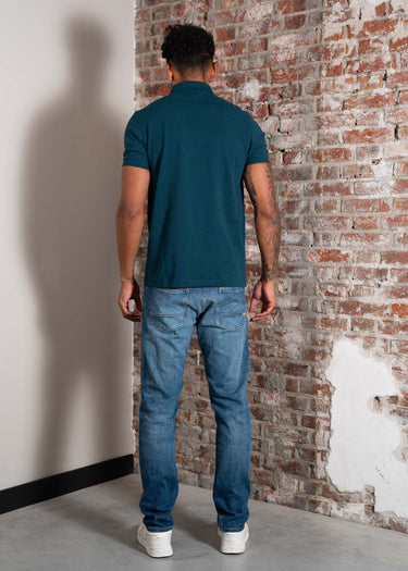 Fred Perry Polo's Plain polo - dark petrol shaded stone