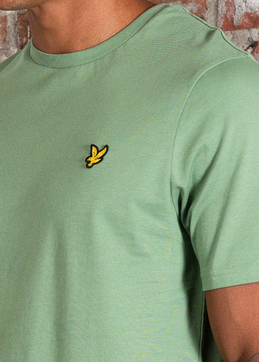 Lyle & Scott T-shirts Plain t-shirt - smoke green