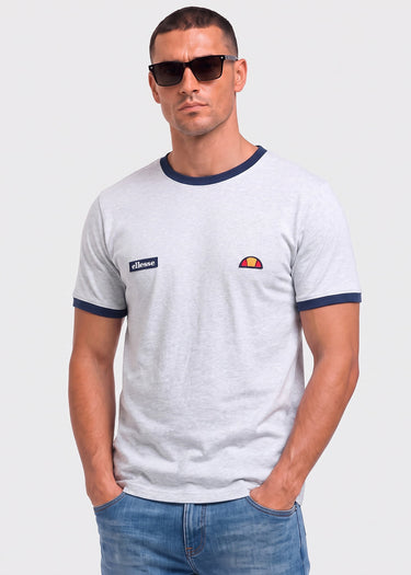 Ellesse T-Shirts Ringetto tee - light grey marl