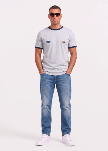 Ellesse T-Shirts Ringetto tee - light grey marl