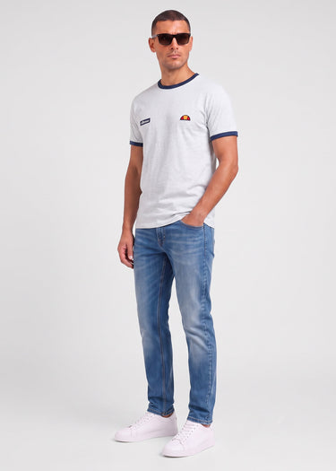Ellesse T-Shirts Ringetto tee - light grey marl