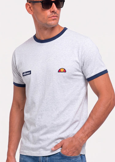 Ellesse T-Shirts Ringetto tee - light grey marl