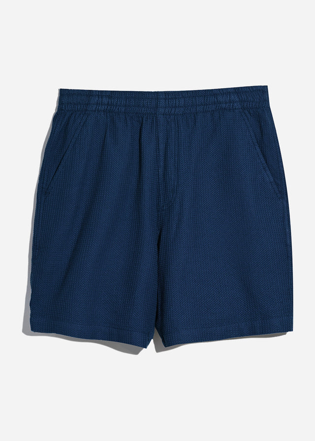 Farah Shorts Redwald textured waffle short - cold metal