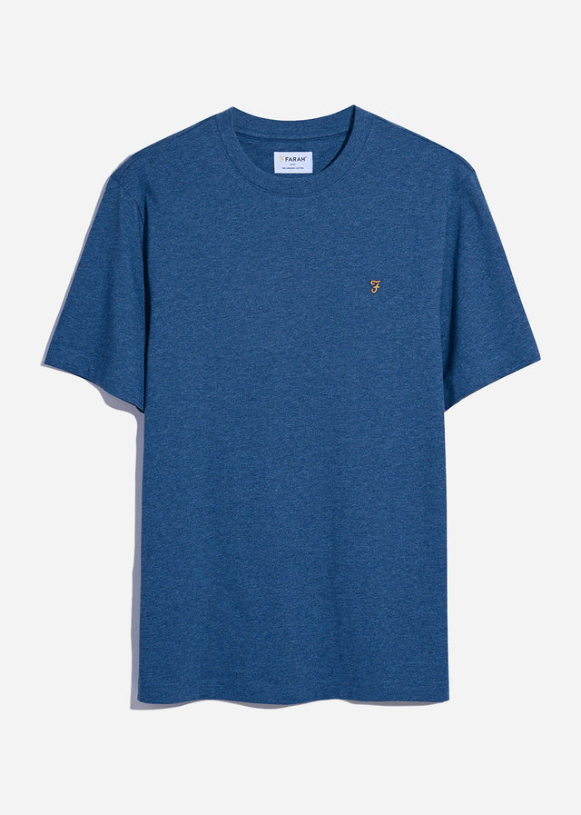 Farah T-Shirts Danny reg ss tee - cold metal marl